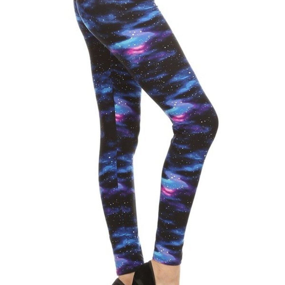 NWT Galaxy Print Leggings
